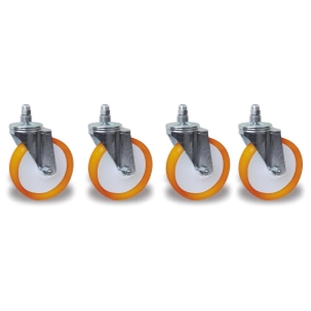 4 ruote di ricambio per cavalletto sostegno motore 3014sar beta 3014sar/rr