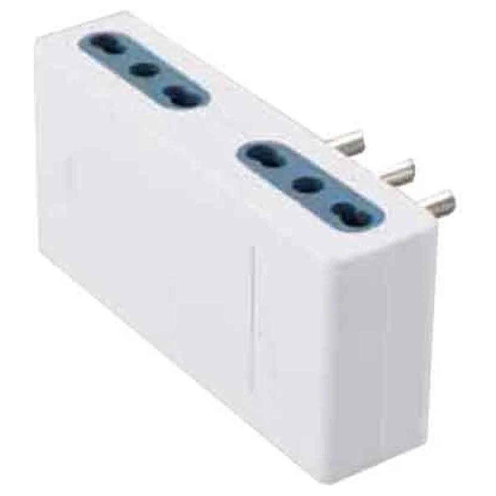 adattatore quadruplo 16a cardinale 2p+t- prese 10/16a 2p+t