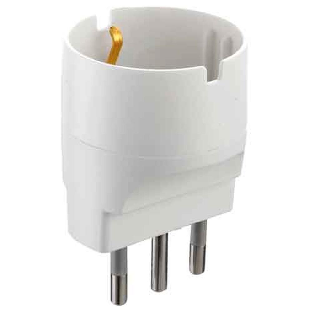 adattatore semplice schuko 10a