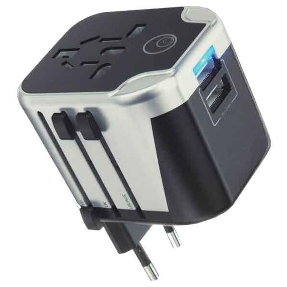 adattatore universale da viaggio con usb lostech