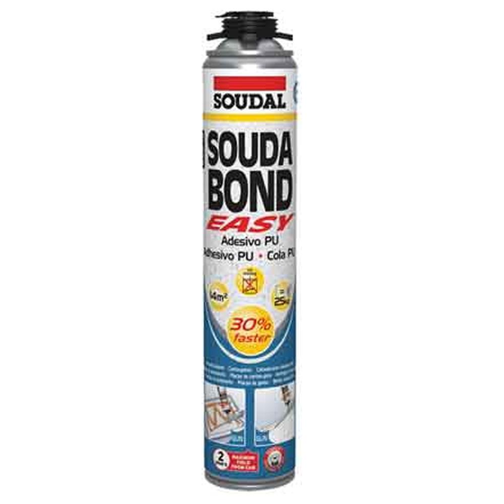 adesivo poliuretanico 'soudabond easy' soudal 750 ml - pistola