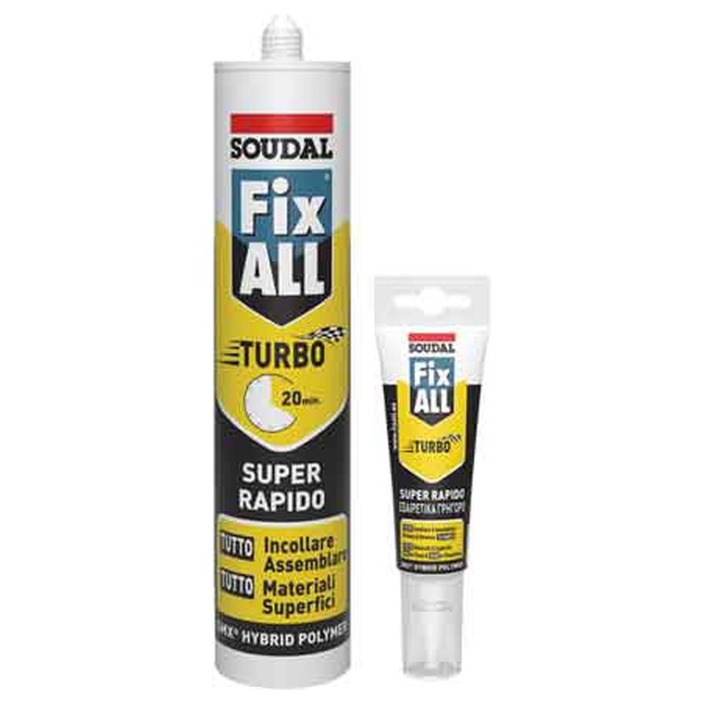 adesivo sigillante 'fix all turbo' soudal