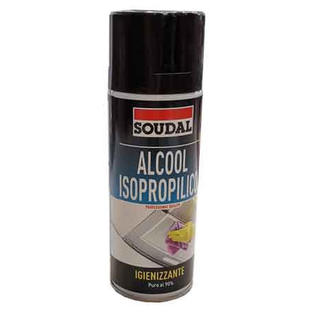 alcool isopropilico spray soudal 400 ml