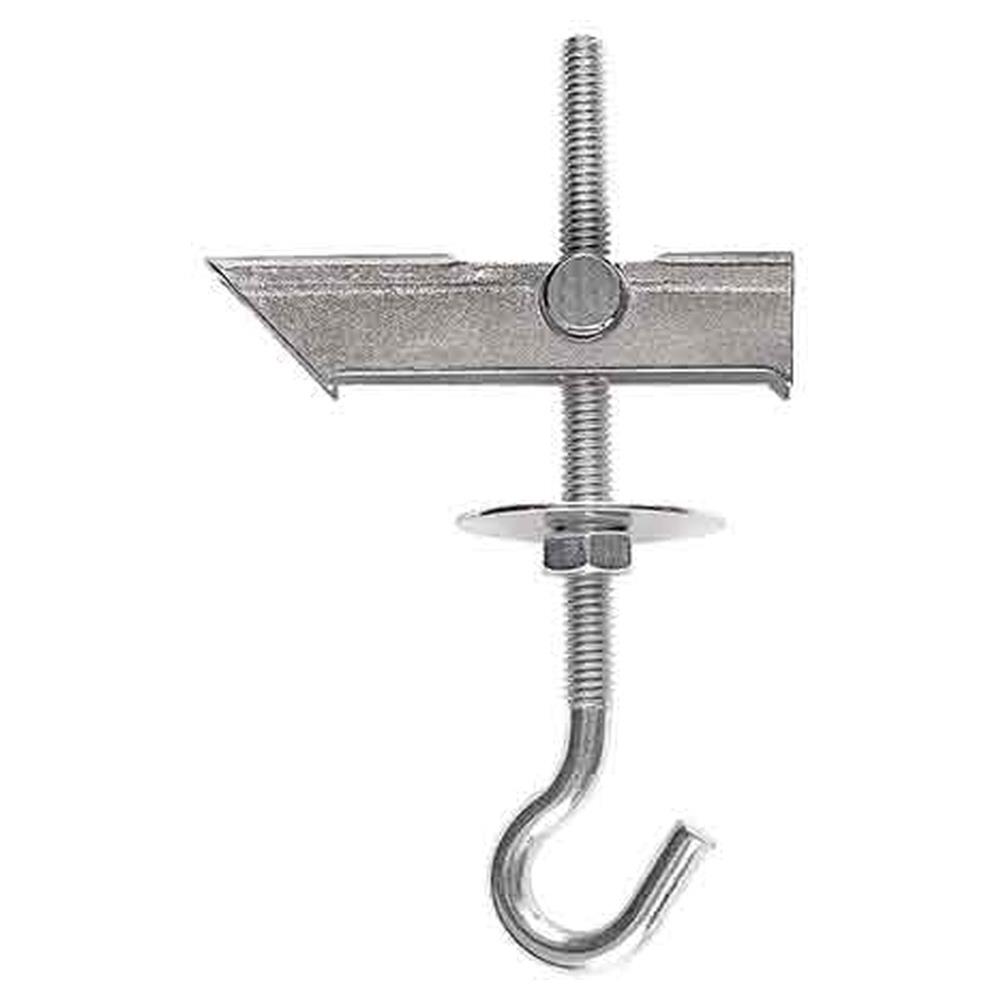ancora a soffitto a bascula con occhiolo aperto  bk01  vite m6x75 mm
