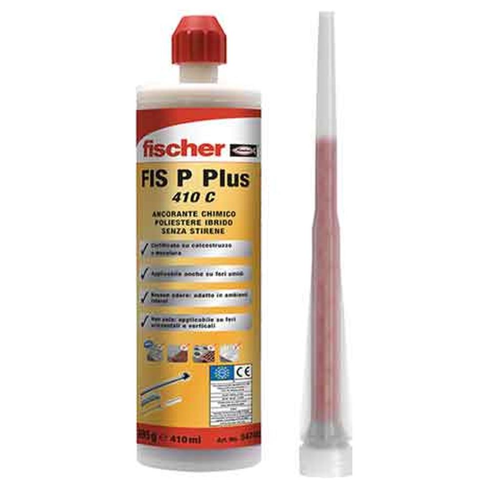 ancorante chimico 'fis p plus 410 c' fischer 410 ml