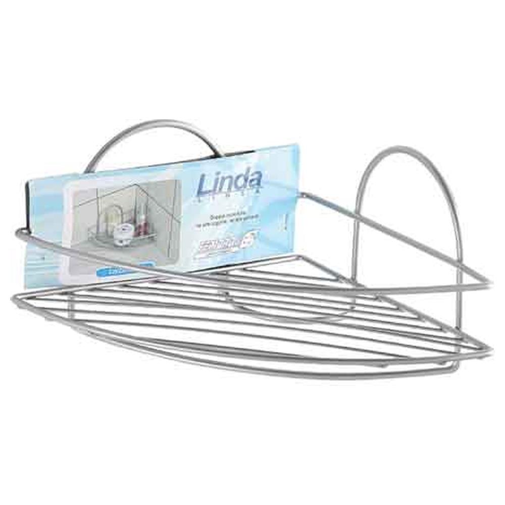 angoliera doccia 1 ripiano 22x22x11h cm