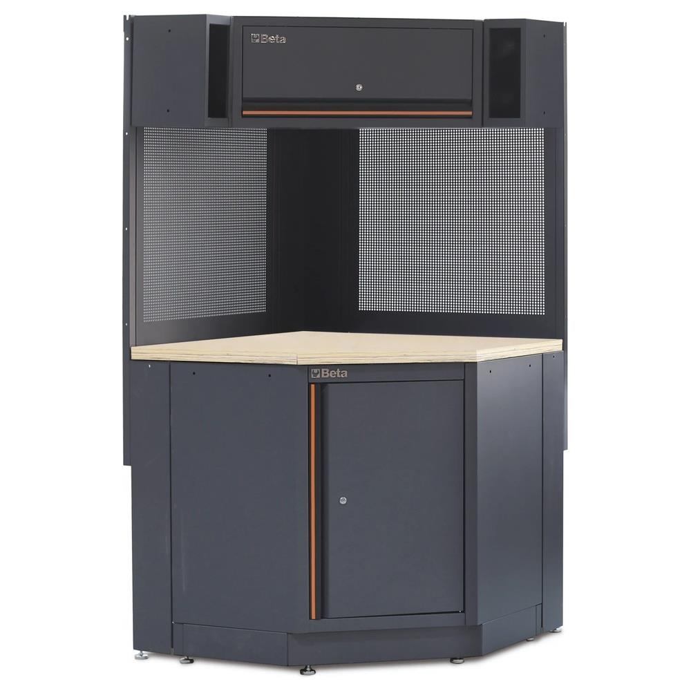 angolo completo autoportante per arredo officina c45pro 2.0 betac45pro c45pro 2.0 corner/w