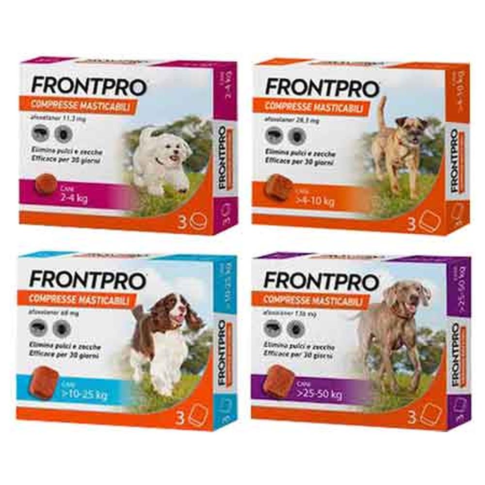 antiparassitario a compresse masticabili 'frontline'