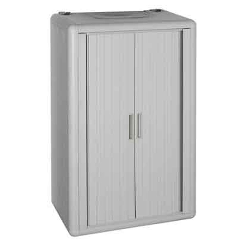 armadio copricaldaia con serranda 'himalaya' 58,7x38,5x100h cm - colore bianco