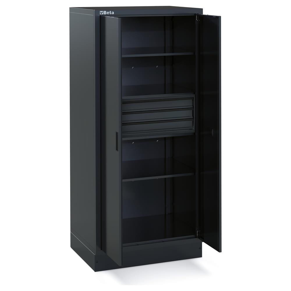 armadio in lamiera a 2 ante con 3 cassetti per arredo officina rsc50 2.0 betarsc50 rsc50 2.0 a2/3c
