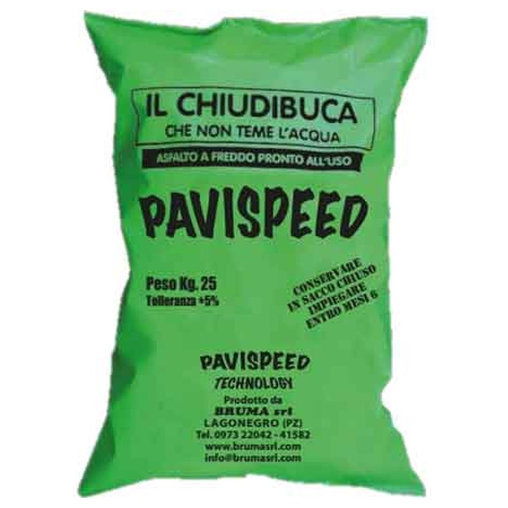 asfalto a freddo in granulo 25 kg