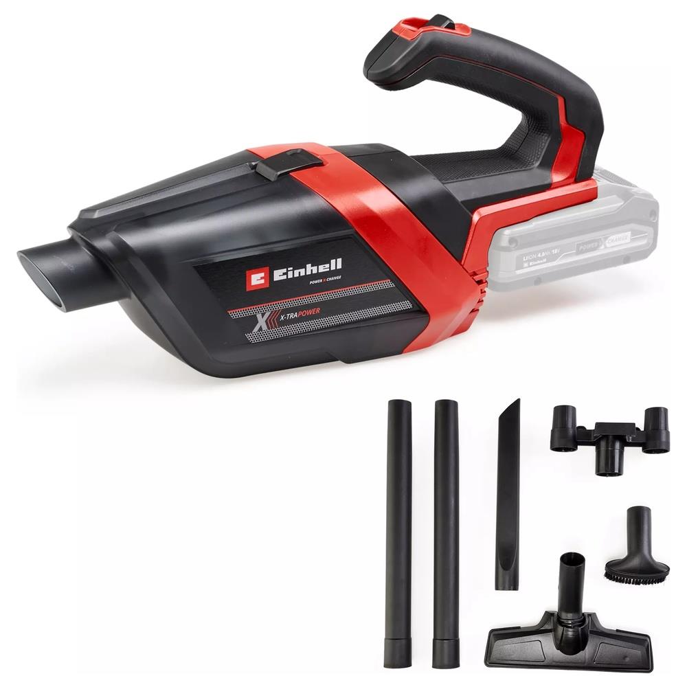 aspirabriciole einhell a batteria te-hv 18/06 li - solo