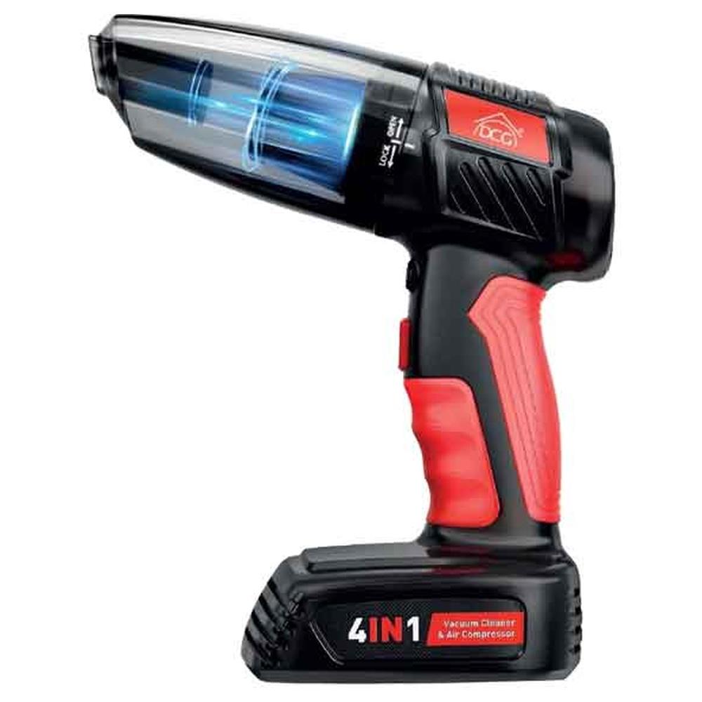 aspirapolvere e compressore mini 4in1 dcg 7v - 2,5ah
