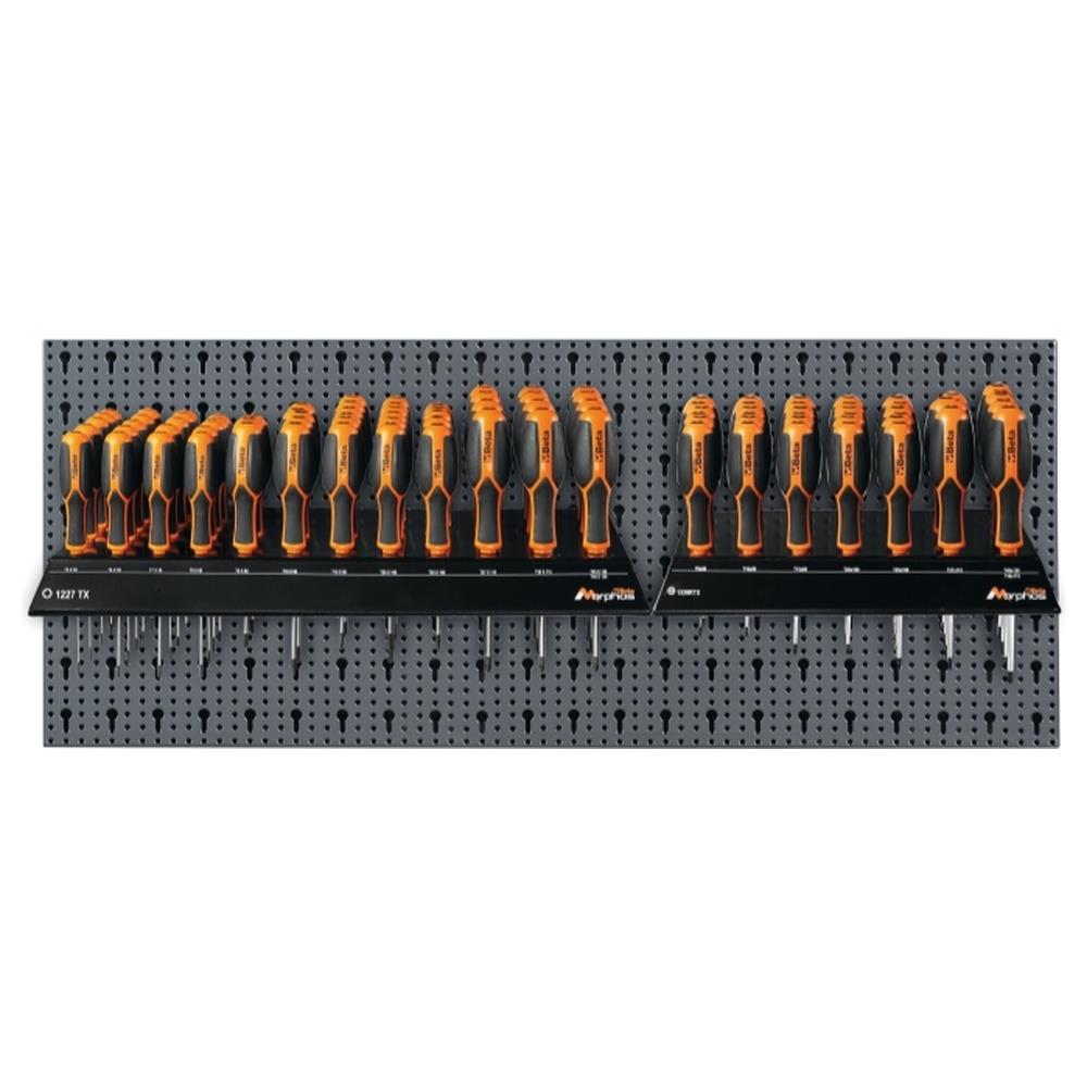 assortimento 101 utensili, con ganci senza pannello beta 6600 m/373