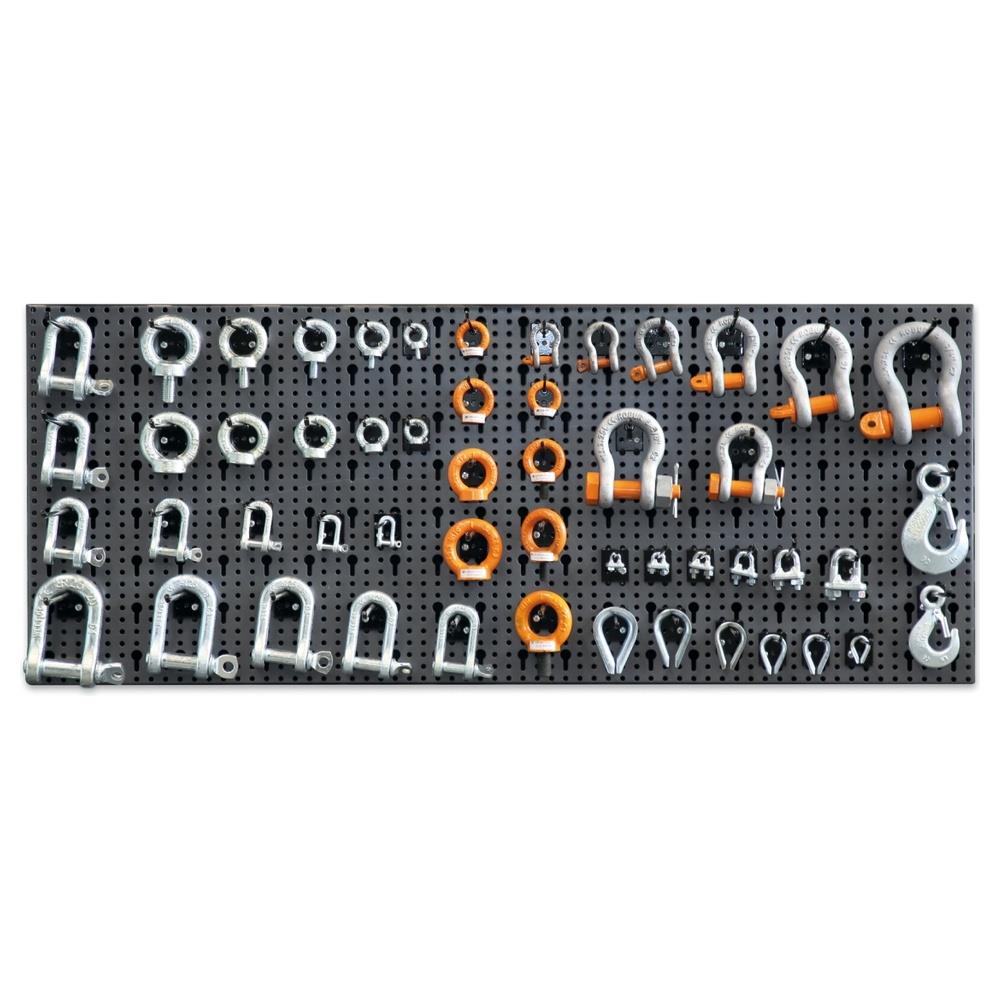 assortimento 1045 accessori per funi, con ganci senza pannello shopinshop 8600 r/114