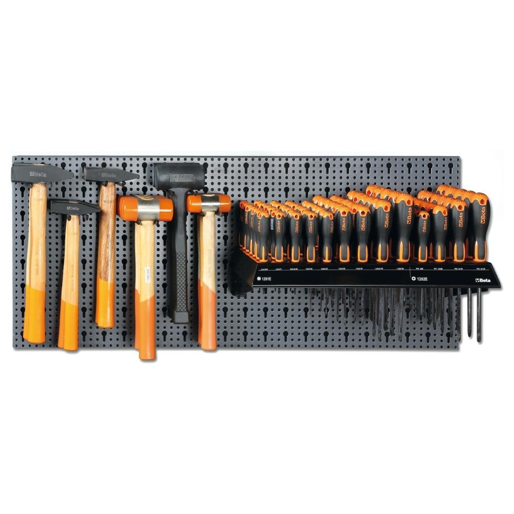 assortimento 107 utensili, con ganci senza pannello beta 6600 m/406