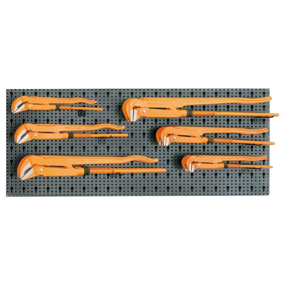assortimento 12 utensili, con ganci senza pannello beta 6600 m/485