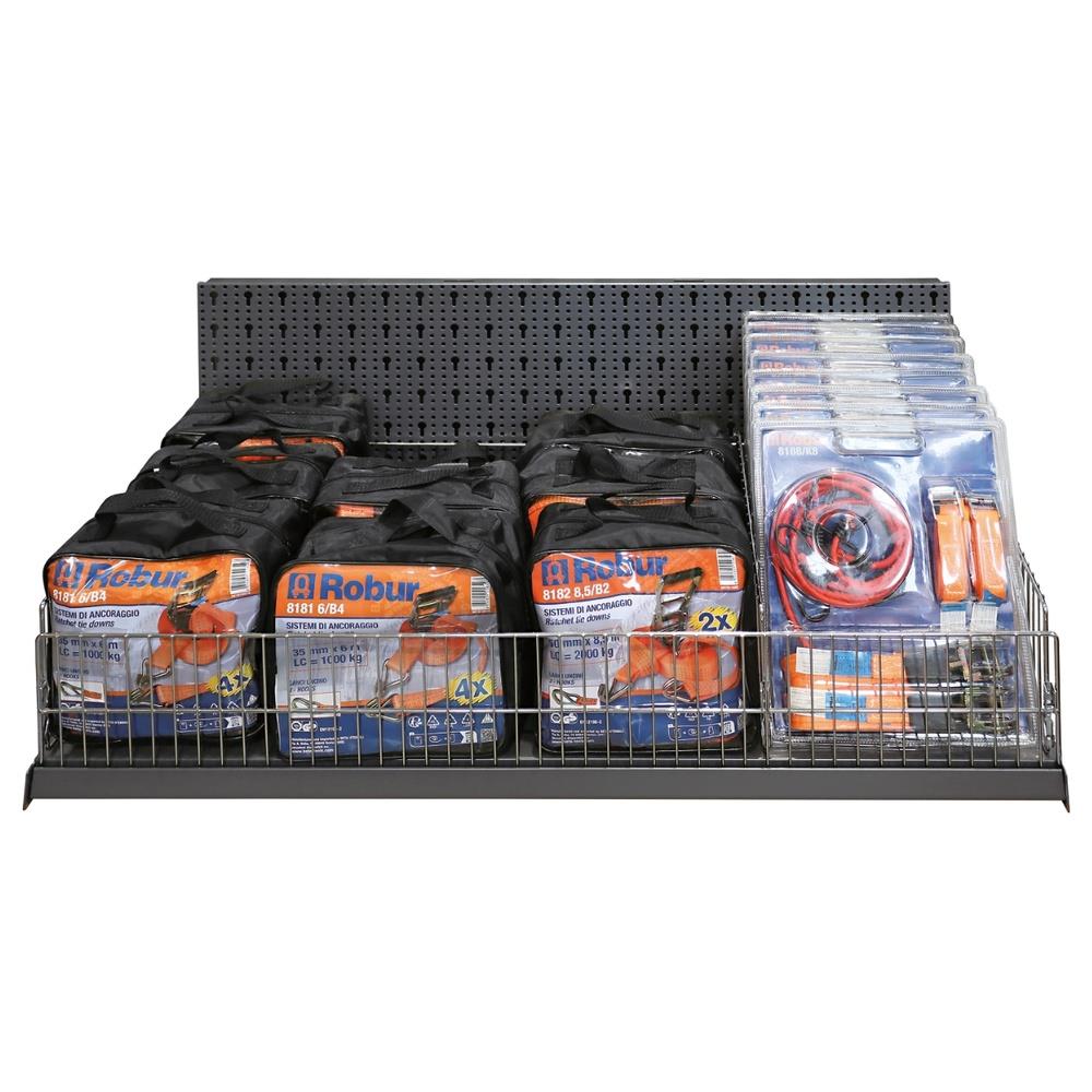assortimento 120 sistemi di ancoraggio e legatura shopinshop 8600 r/602