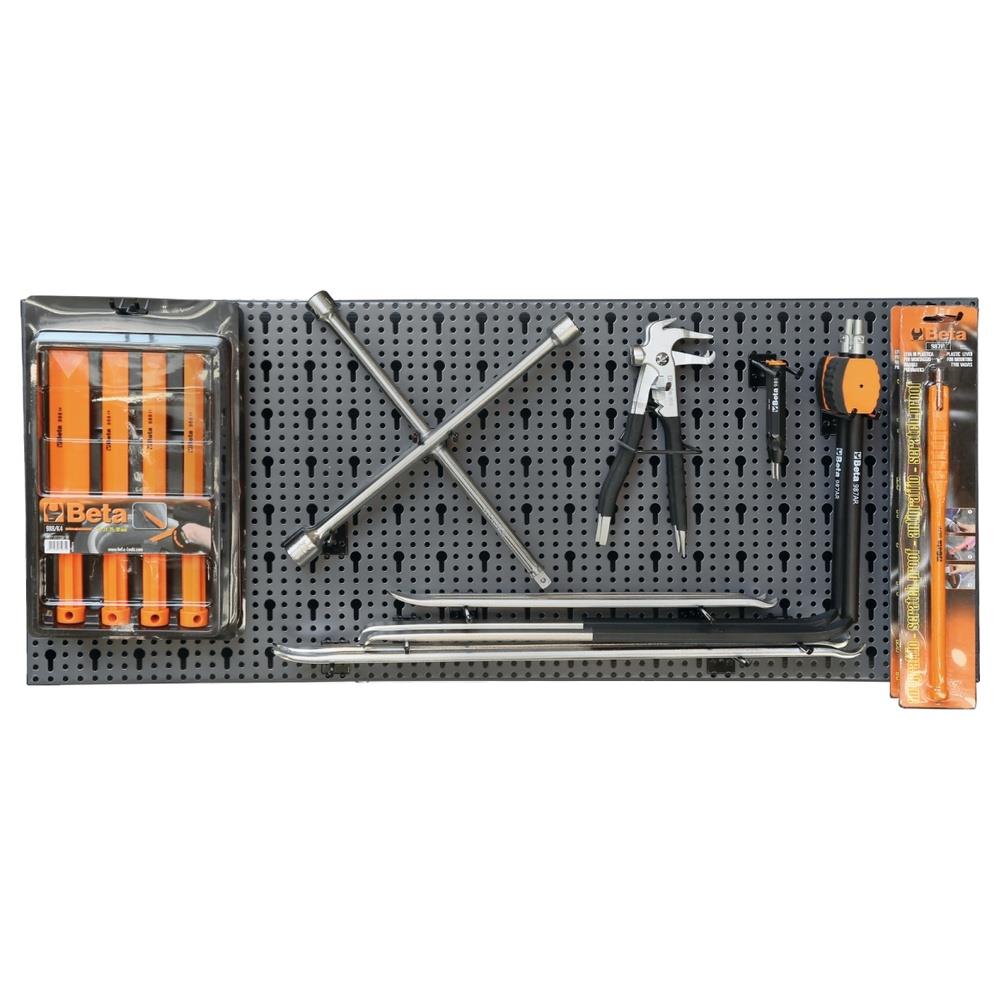 assortimento 31 utensili, con ganci senza pannello beta 6600 m/813