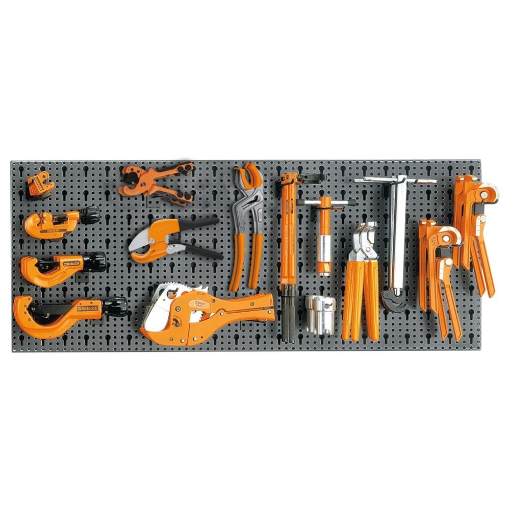 assortimento 36 utensili, con ganci senza pannello beta 6600 m/465