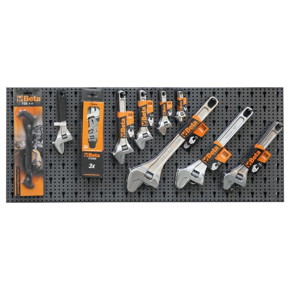 assortimento 37 utensili, con ganci senza pannello beta 6600 m/33