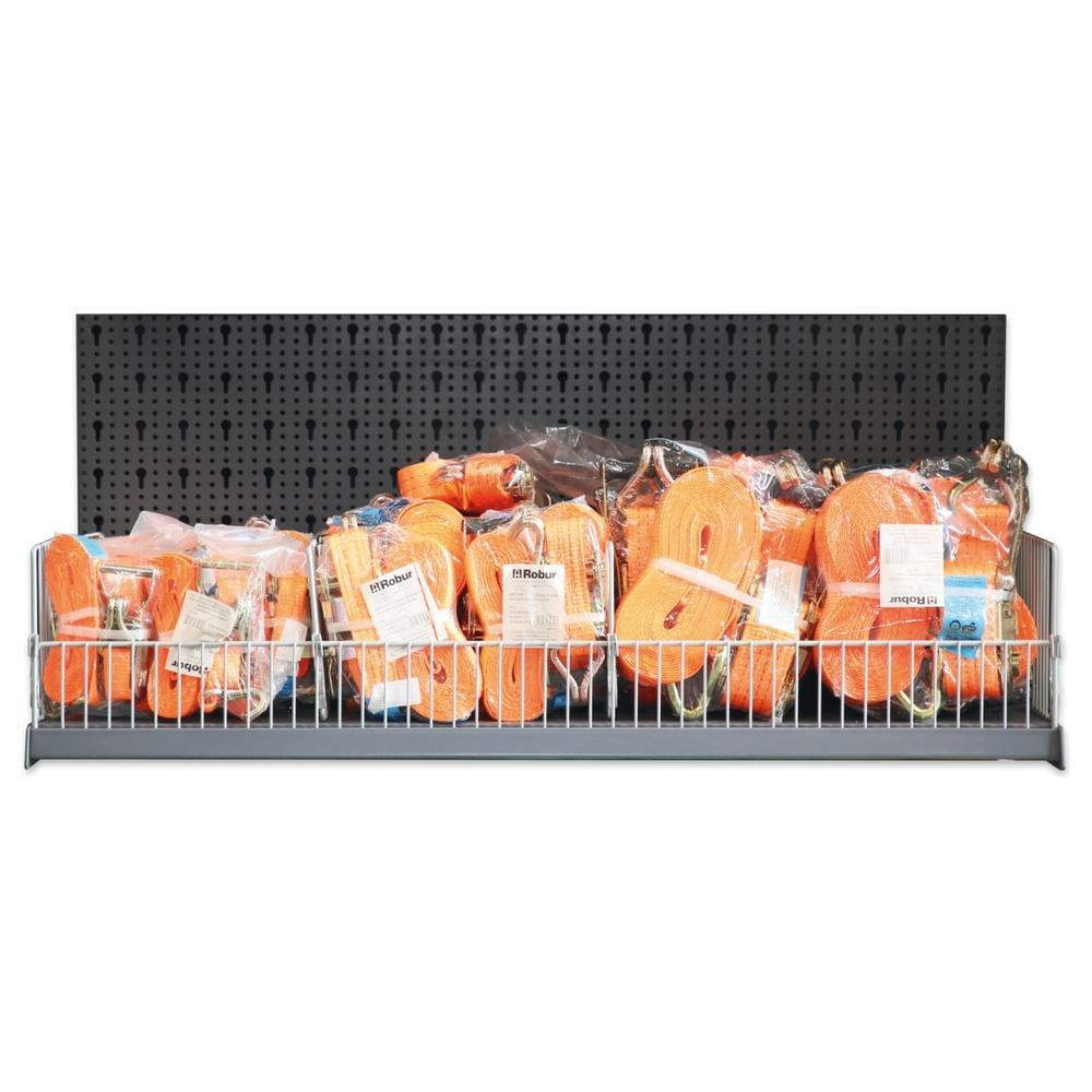assortimento 50 cricchetti di ancoraggio con griglie, ripiano e ganci senza pannello shopinshop 8600 r/601