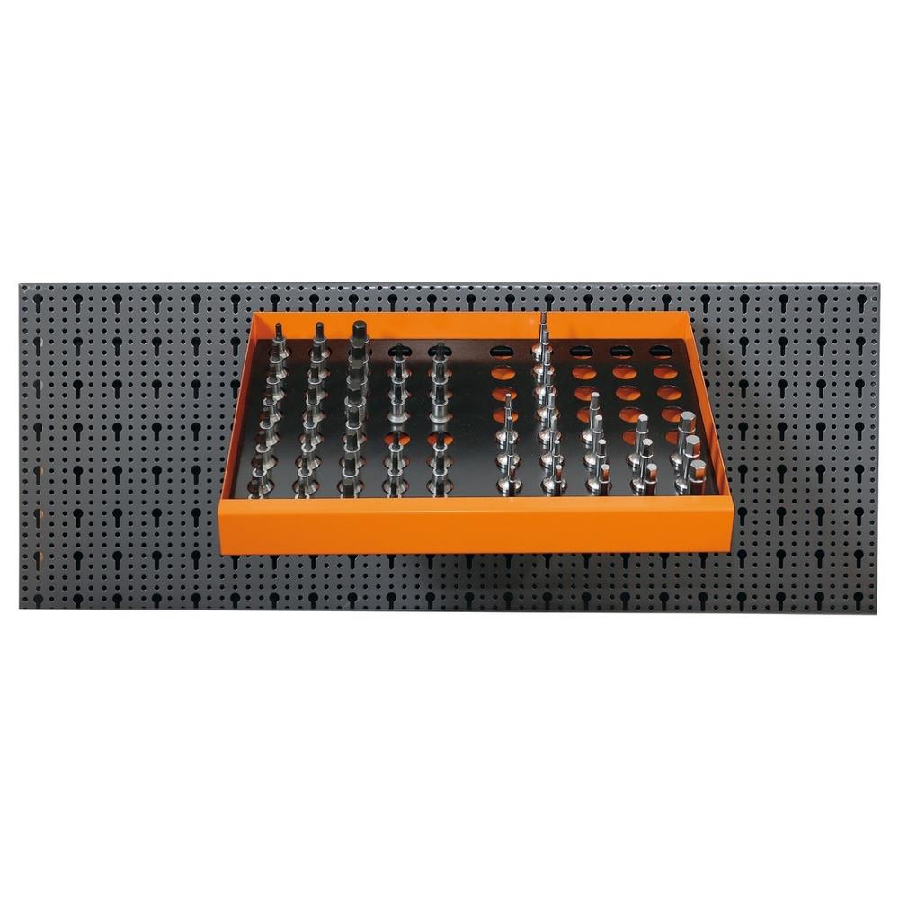 assortimento 58 utensili, con ganci senza pannello beta 6600 m/126