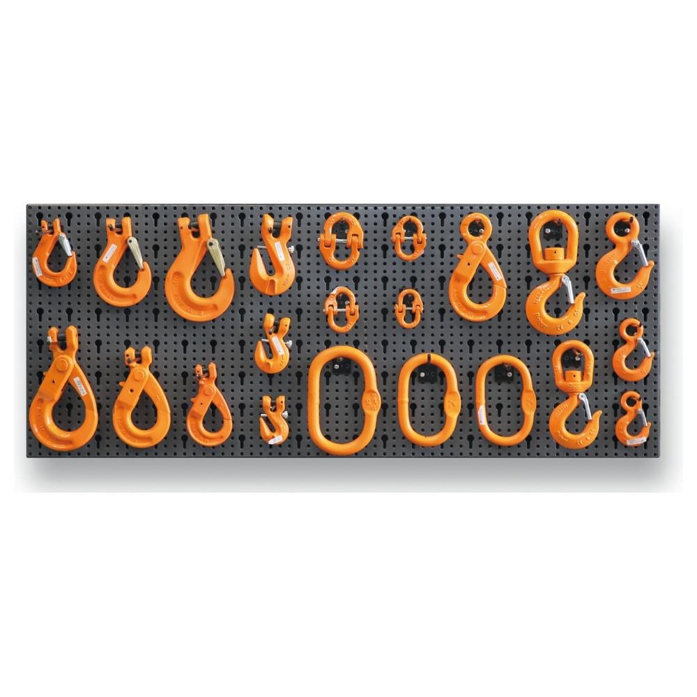 assortimento 64 accessori grado 8  con ganci senza pannello shopinshop 8600 r/225