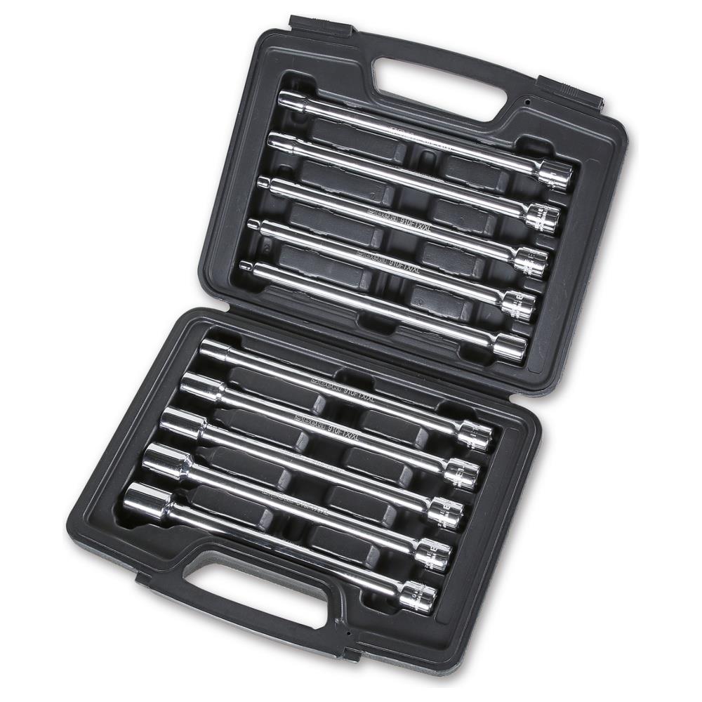 assortimento di 10 chiavi a bussola a mano per viti con impronta torx® tipo lungo in cassetta di plastica  beta 910ftx/xl