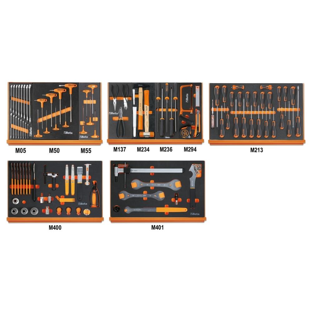 assortimento di 106 utensili per la manutenzione delle biciclette beta 5980u/bike-m
