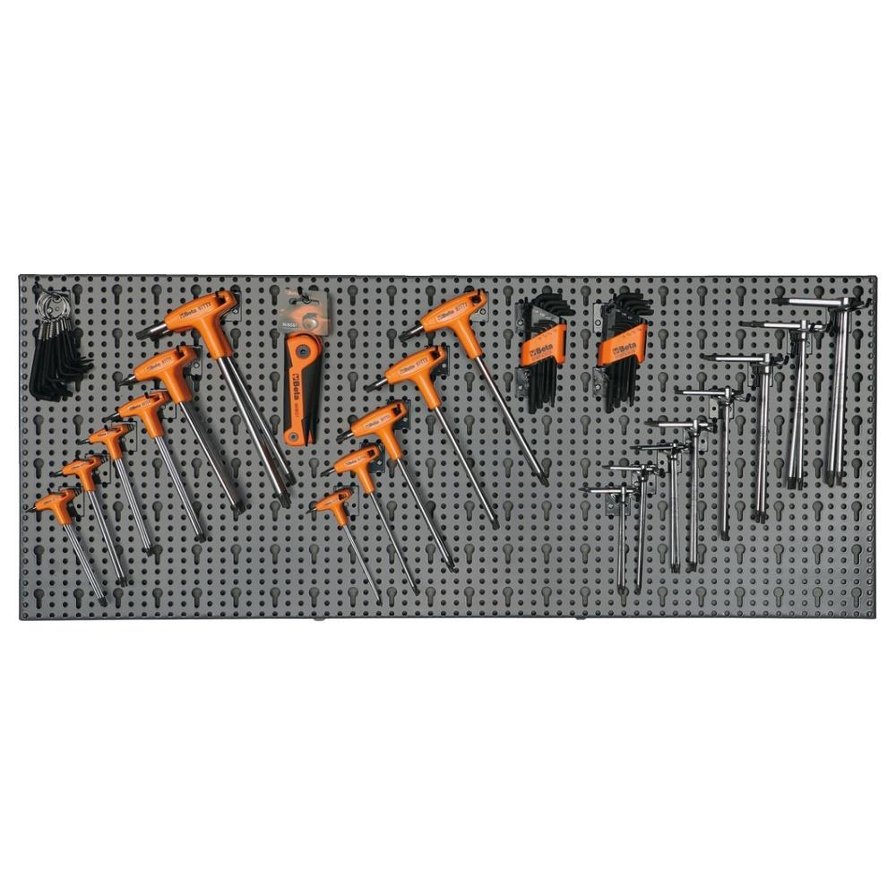 assortimento di 150 utensili con ganci senza pannello beta 6600 m/58