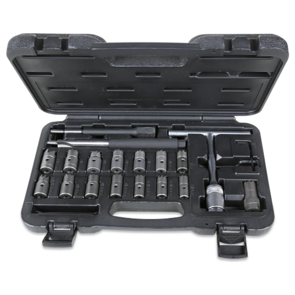 assortimento di 19 utensili per la pulizia sedi iniettori beta 960pi/c19