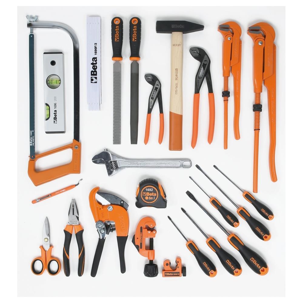 assortimento di 24 utensili per idraulica beta 5980id/1