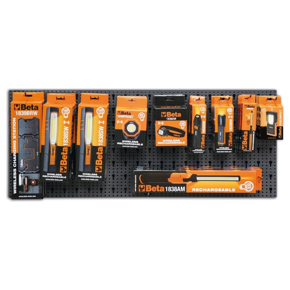 assortimento di 28 utensili, con ganci senza pannello beta 6600 m/555