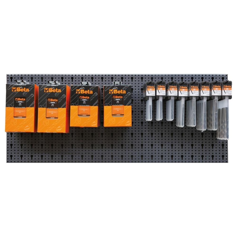 assortimento di 324 utensili, con ganci senza pannello beta 6600 m/565