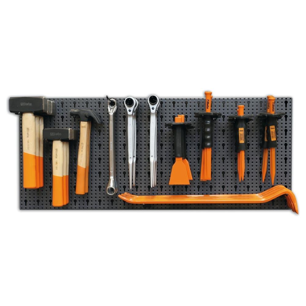 assortimento di 40 utensili, con ganci senza pannello beta 6600 m/592