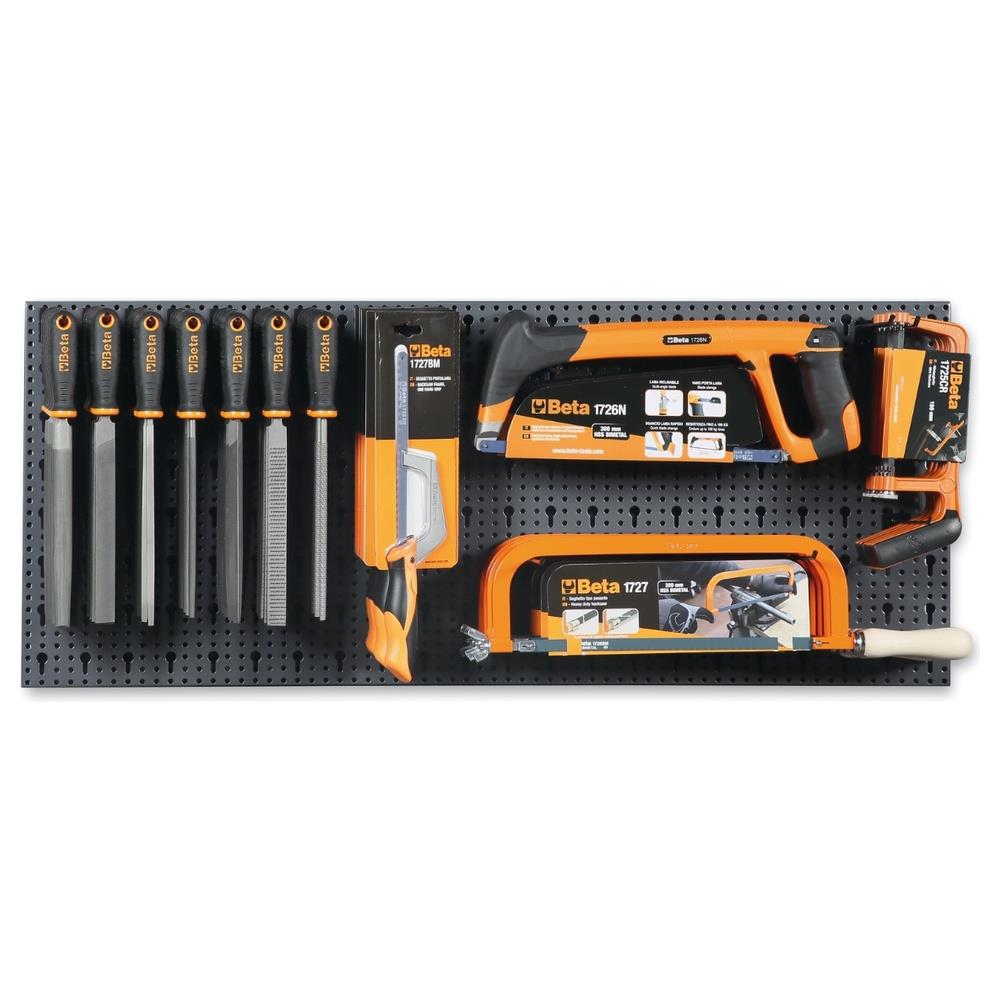 assortimento di 53 utensili, con ganci senza pannello beta 6600 m/542