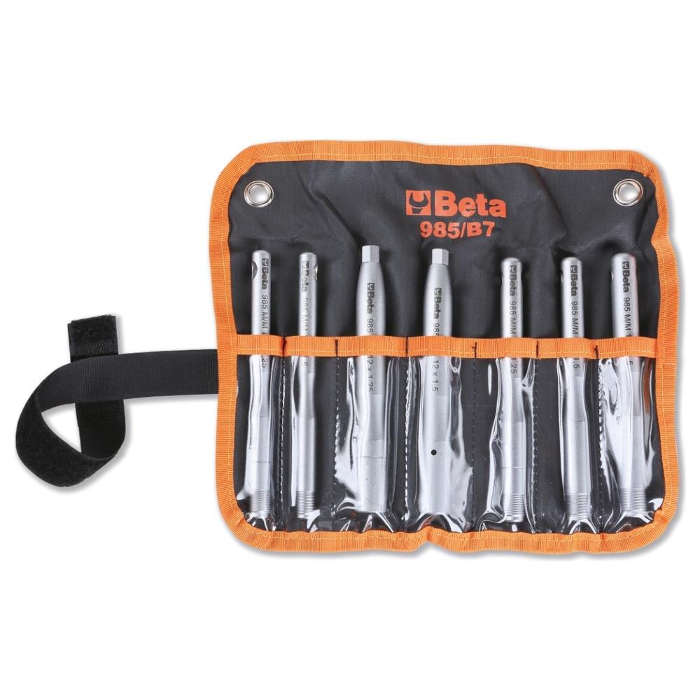 assortimento di 7 perni guida per montaggio ruote beta 985/b7
