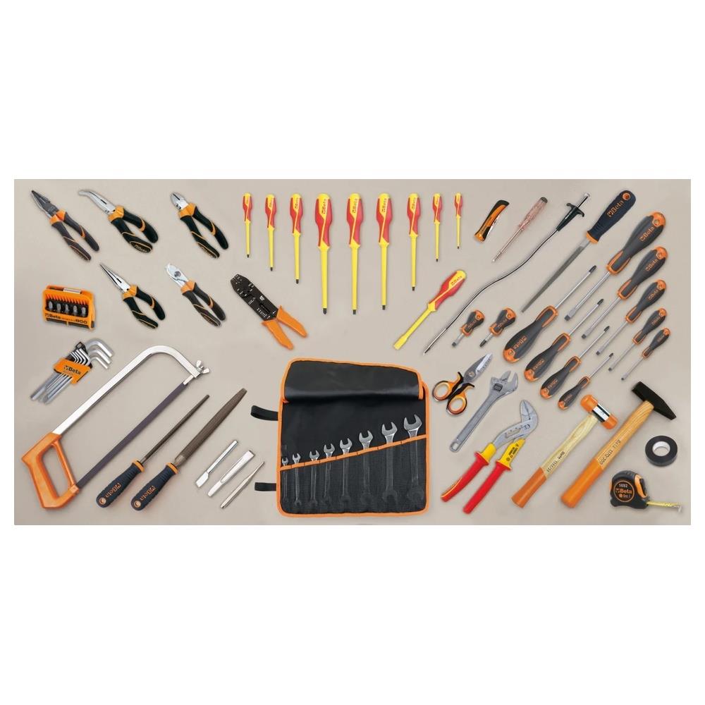 assortimento di 70 utensili per elettrotecnica beta 5980et/a