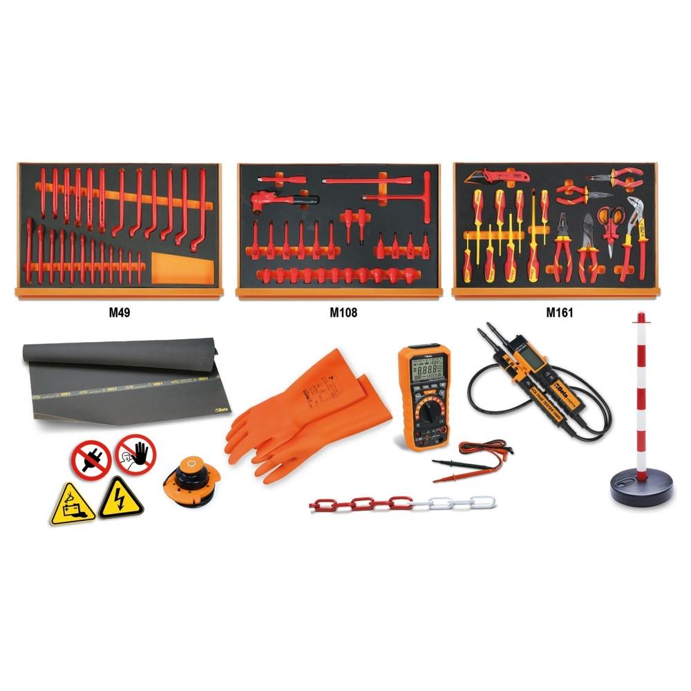 assortimento di 81 utensili per veicoli ibridi ed elettrici beta 5989 vem