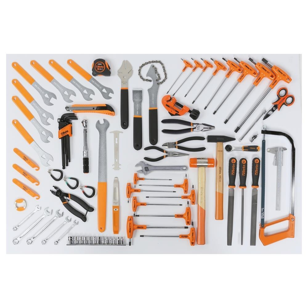 assortimento di 90 utensili per riparazione biciclette beta 5980u/bike