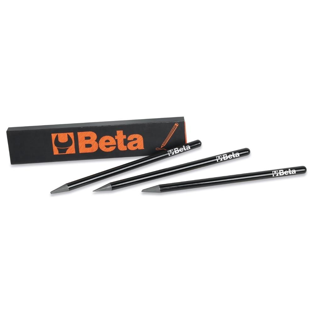 astuccio da tre matite nere in full grafite betacollection 9592mg/3