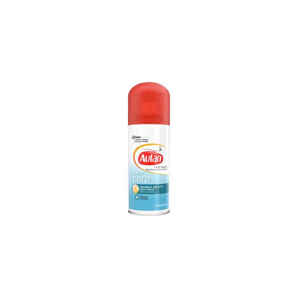 autan repellente per zanzare 'family care spray secco'
