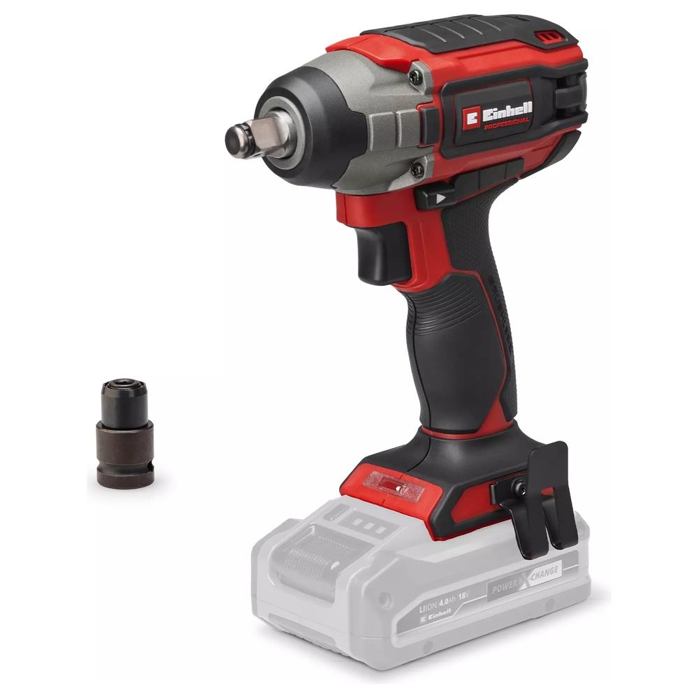 avvitatore einhell a impulsi a batteria impaxxo 18/230 - solo