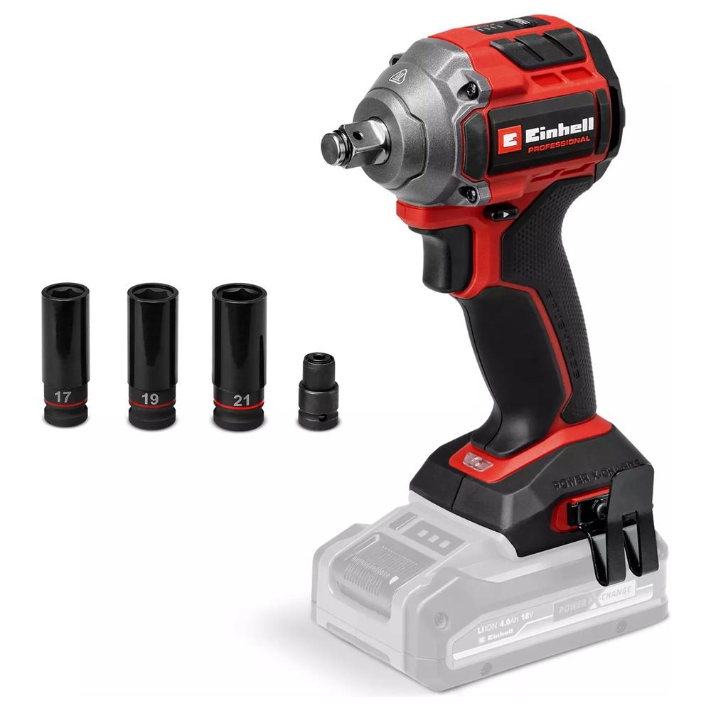 avvitatore einhell a impulsi compatto a batteria tp-cw 18/260-c li bl