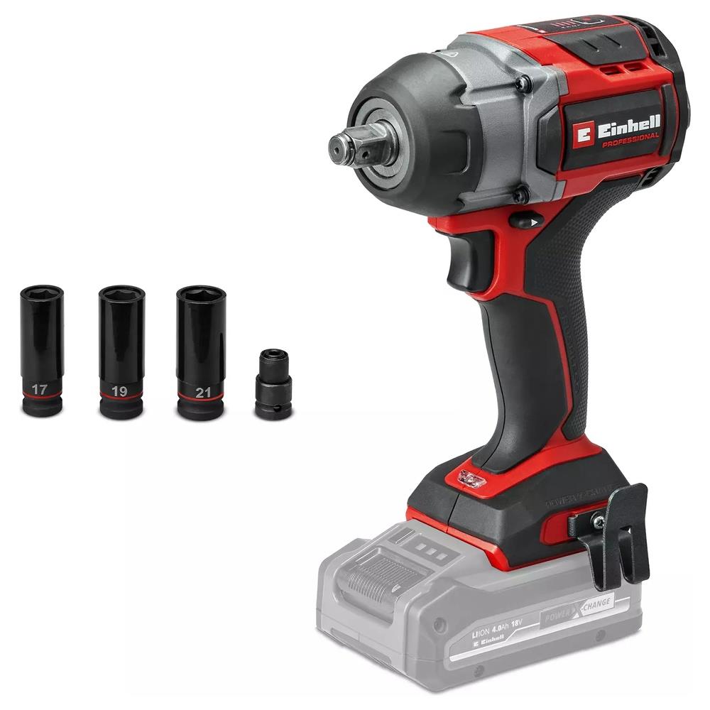 avvitatore einhell a impulsi compatto a batteria tp-cw 18/750-c li bl