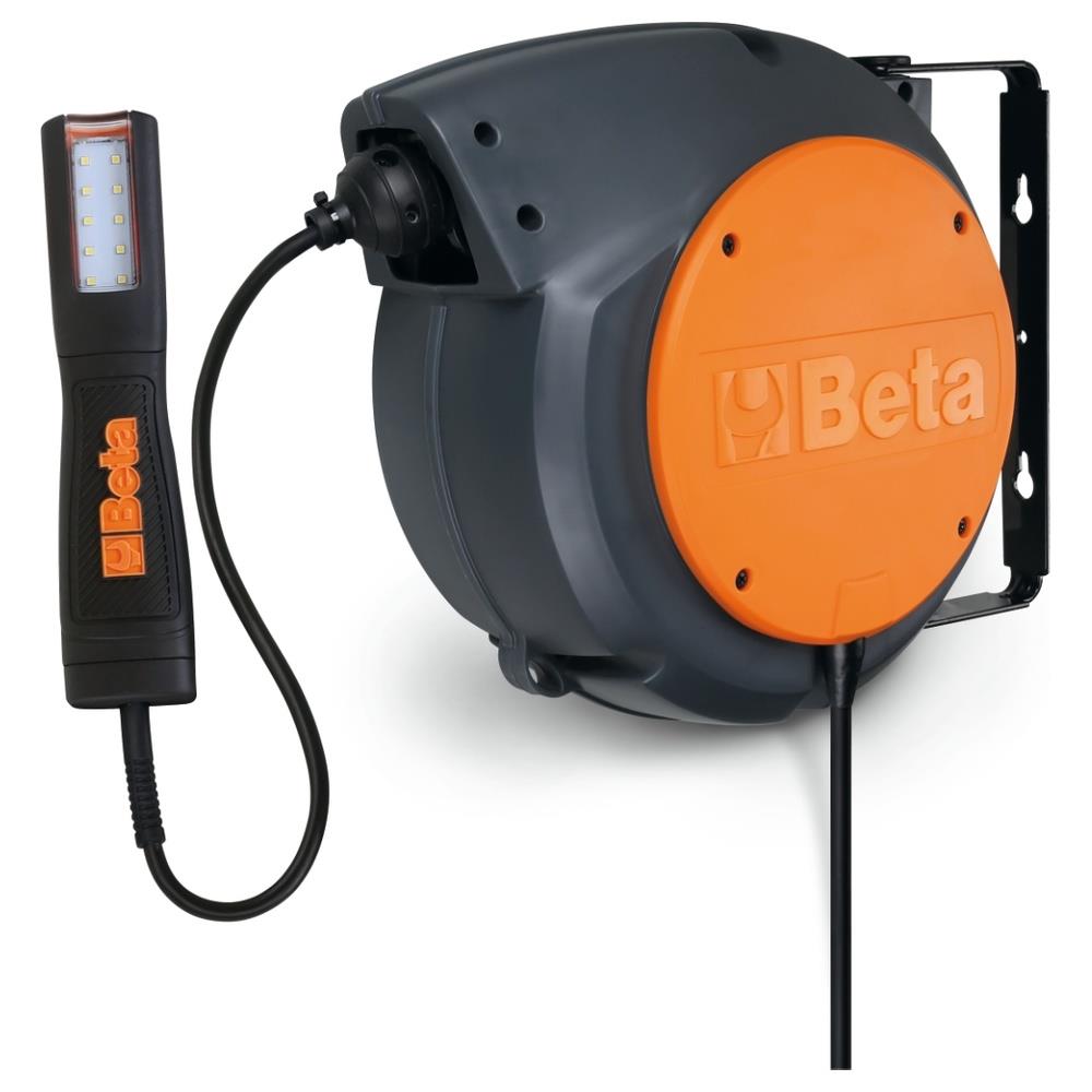 avvolgitore automatico completo di lampada a led, 100-240vac beta 1842