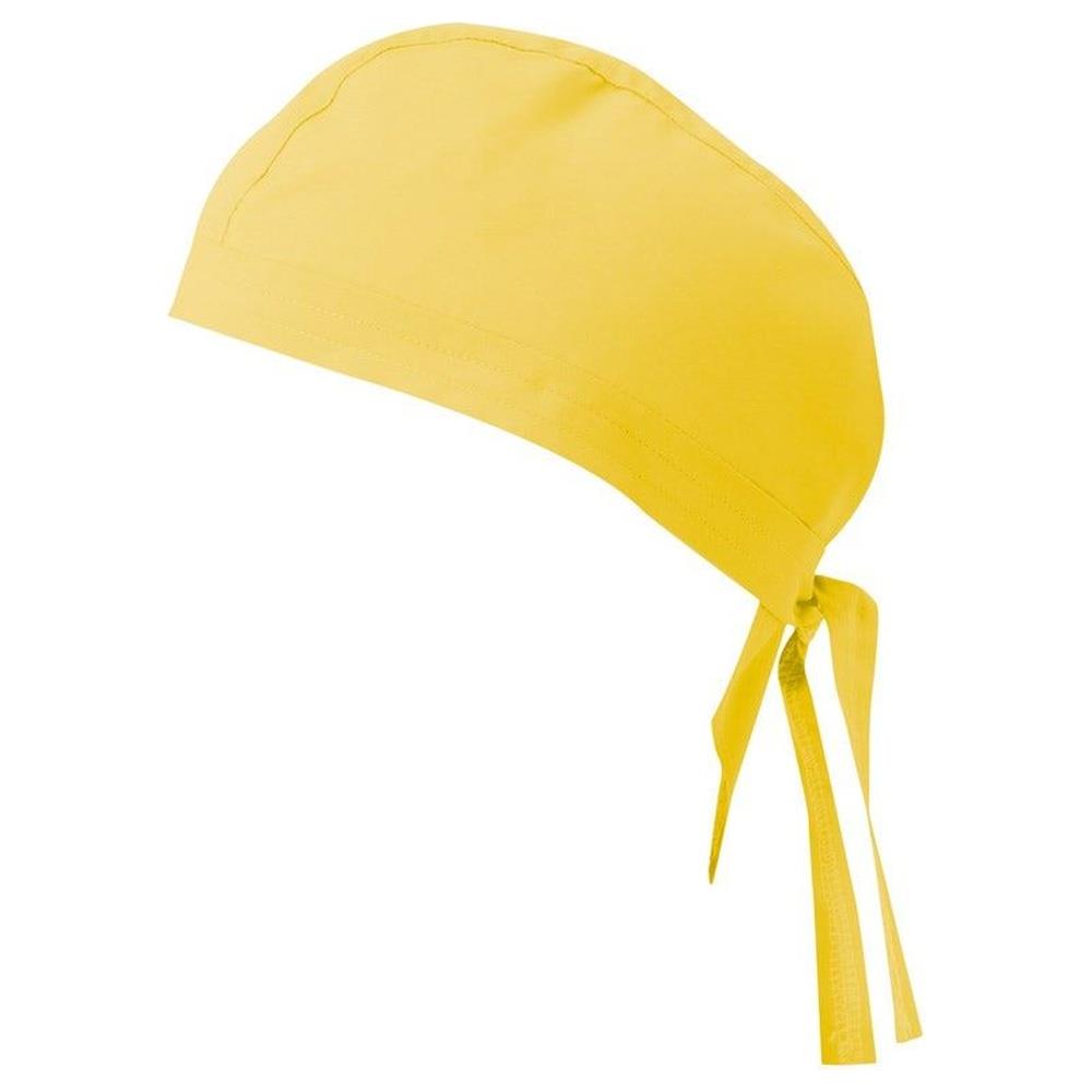 bandana velilla con lacci cod 404002 giallo