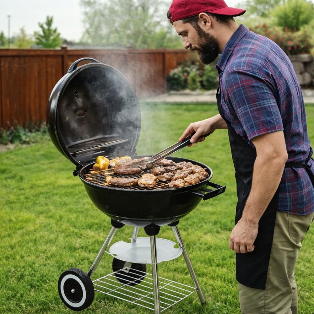 BARBECUE A CARBONELLA MIAMI BRICOFER - Utilizzo