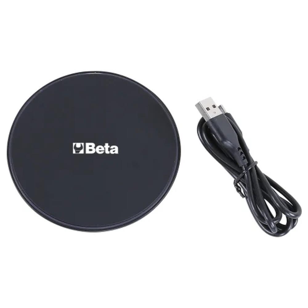 base di ricarica wireless con funzione quick charger e indicatore stato di carica betacollection 9549brw